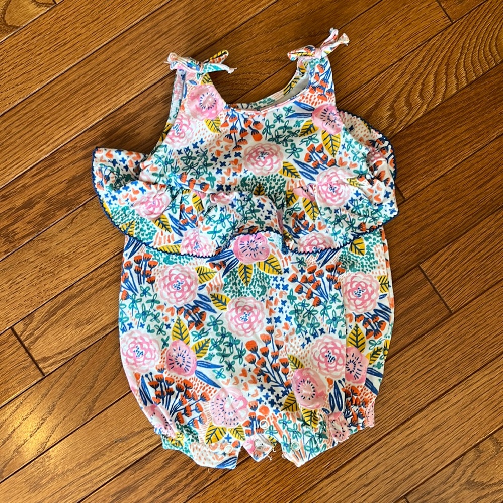 Mud Pie 6-9 M girls romper